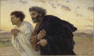 Pietro e Giovanni corrono al sepolcro